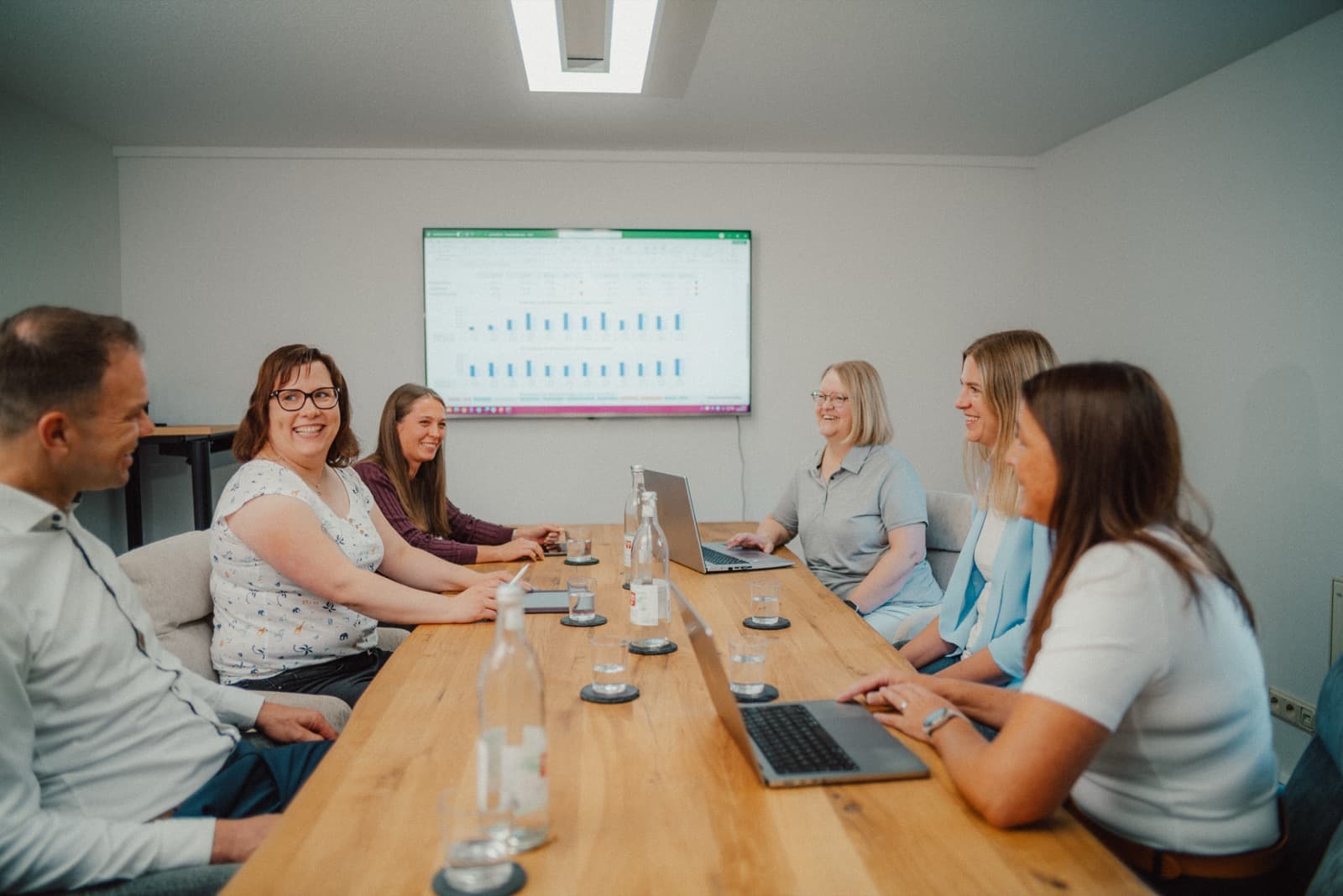 Team-Besprechung in der Kanzlei WHS Steuerberater